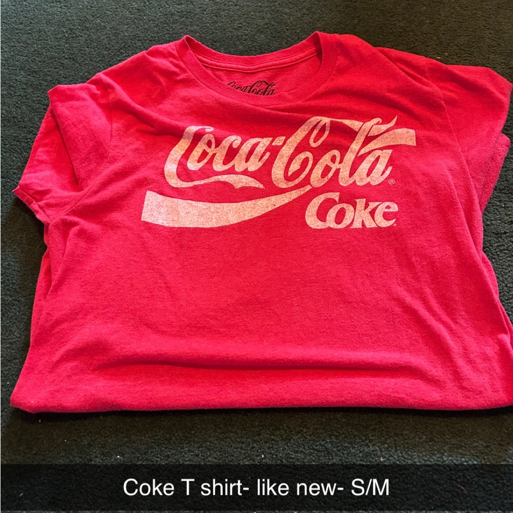 Coca Cola Classic Red Kids Tee